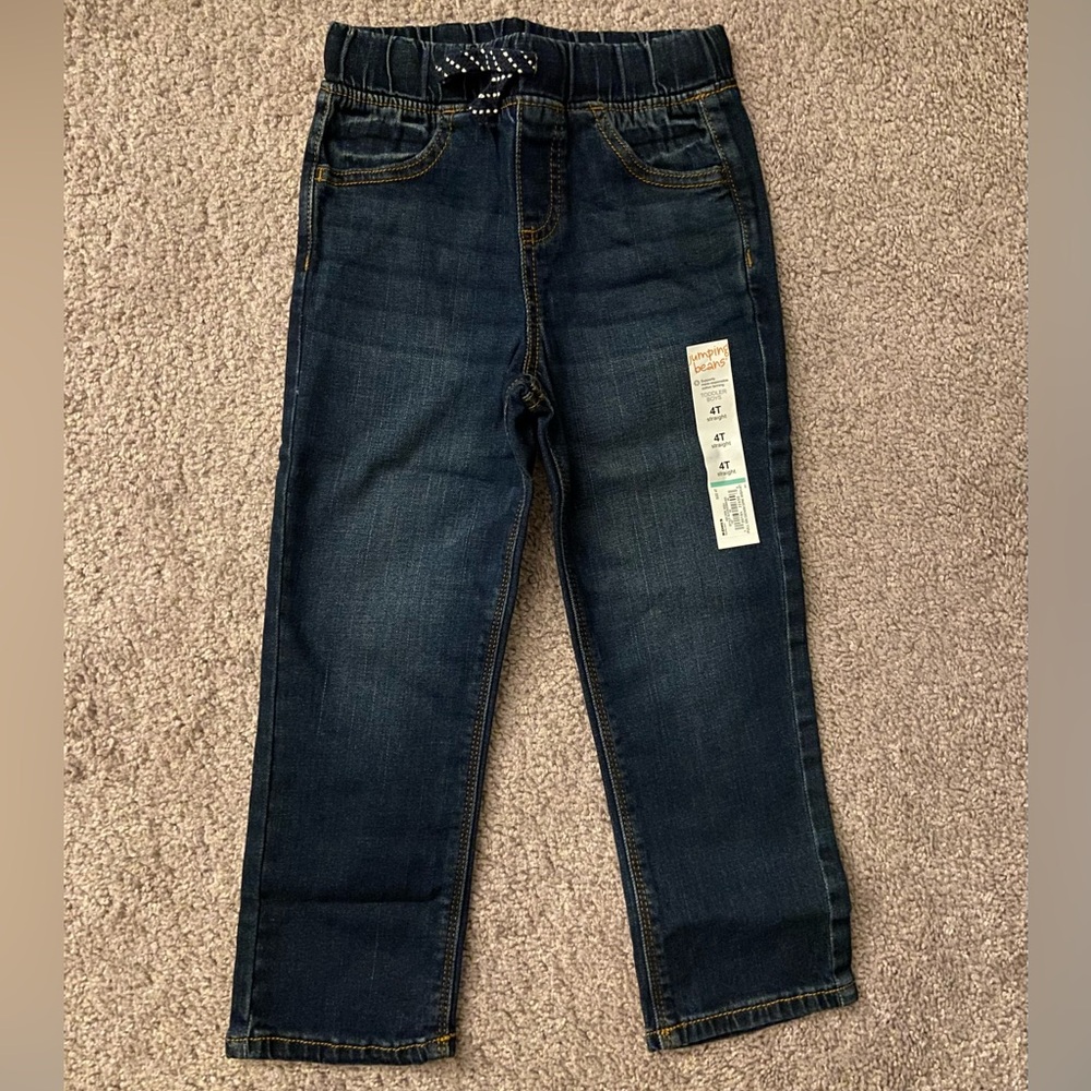 NWT Jumping Beans Kids Denim Jeans